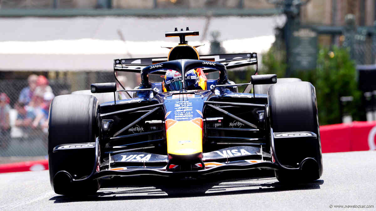 Max Verstappen rijdt derde tijd in eerste training voor Grand Prix van Monaco, teamgenoot Isack Hadjar crasht