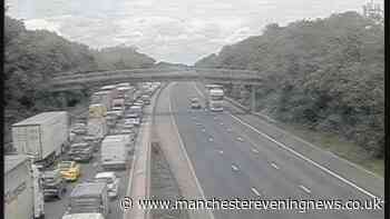 M6 crash LIVE as all traffic stopped and queues build after fuel tanker smash