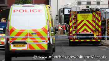 Manchester Royal Infirmary RECAP after roads closed off outside hospital and police descend