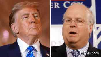 Trump tells Fox News to dump Rove: 'Sloppy RINO'