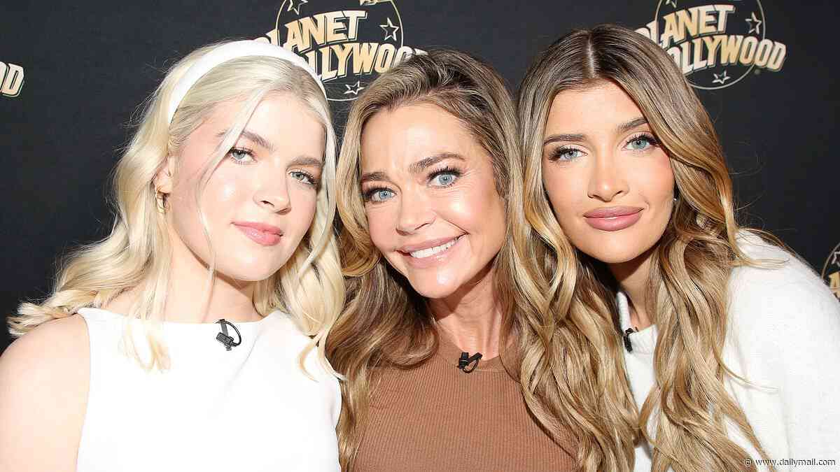 Denise Richards gives update on daughters Sami and Lola Sheen's bitter feud over a boy after shock reunion