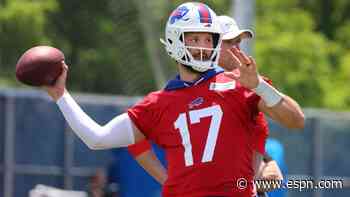 At Bills OTAs, new OC gets to know his offense and...