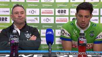 ‘He’s very angry’: Ricky bristles in brutal presser that doesn’t even last TWO minutes
