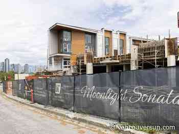 Burnaby townhouse project under creditor protection as lender says it is owed $59 million