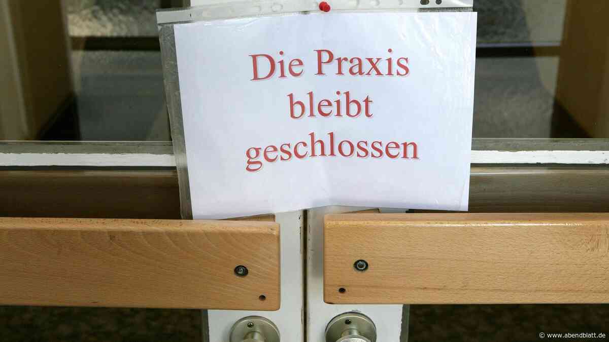 Bis zu 30 Prozent weniger Honorar: Arztpraxen bleiben aus Protest geschlossen