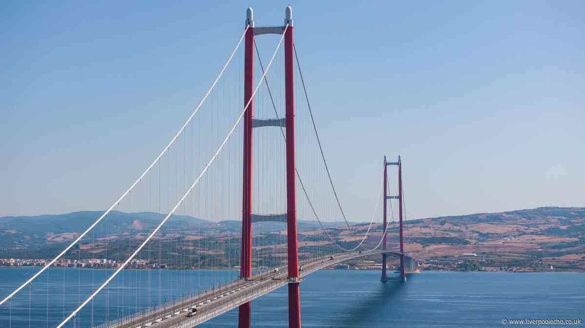 World's longest suspension bridge cost £2billion but could soon lose title