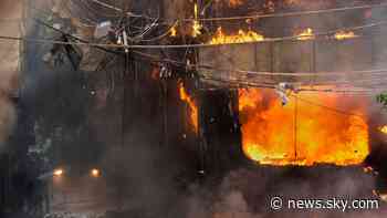 At least 21 killed in New Delhi hotel fire