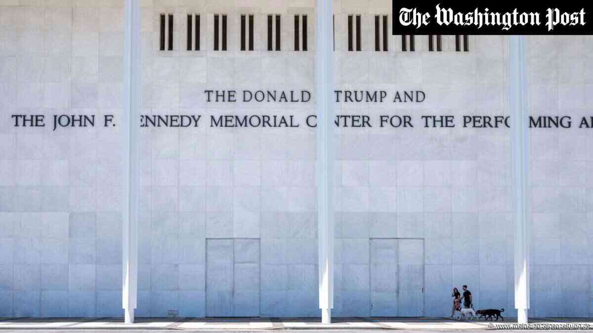 Kennedy Center weist Mitarbeiter an, nach Urteil mit der Entfernung von Trumps Namen zu beginnen