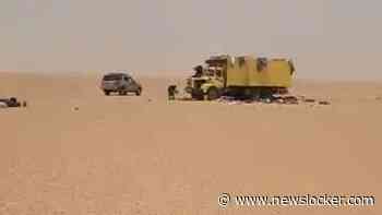 Tientallen doden door gestrande truck in Sahara; twee mensen overleven door wandeling van 80 kilometer