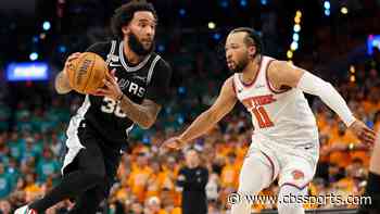 Jalen Brunson's defense looked good in NBA Finals Game 1, but the Spurs need to hunt him more in Game 2