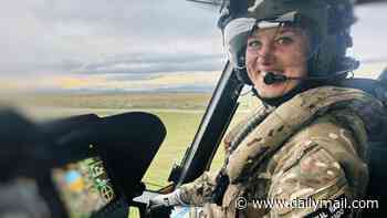 Britain's only female Royal Navy commando shared poignant photos of her fulfilling dream of flying helicopter - days before fatal crash during her last training flight that killed her and two male crew members