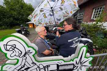 Motorradtage in Münster: Biker lassen sich durch Schauer nicht bremsen
