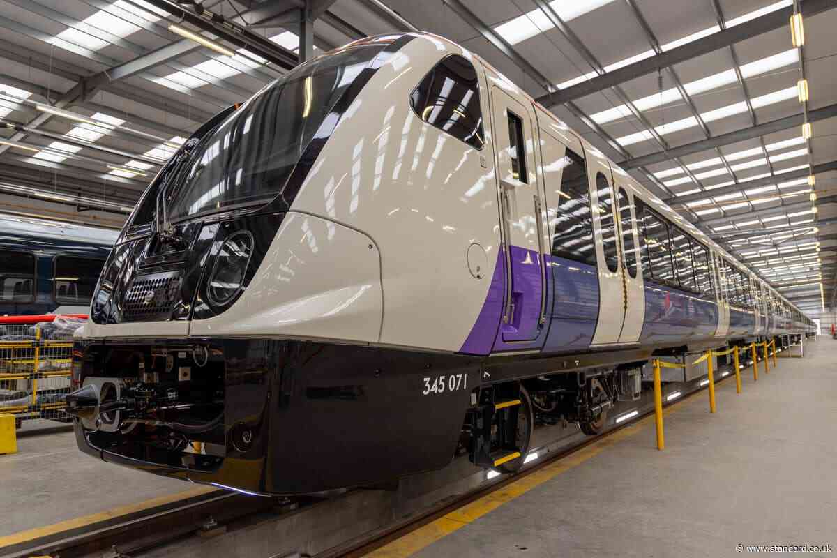 First of ten new Elizabeth line trains being tested ahead of rollout to meet rise in demand