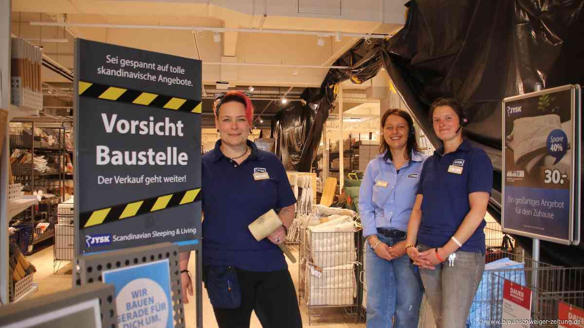 Jysk in Gifhorn wird Aushängeschild – und baut im laufenden Betrieb um