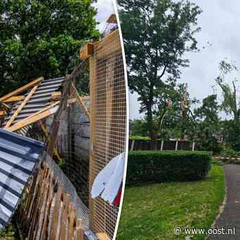 Gemeente opent inlooppunt na schade door vermoedelijke windhoos in Glanerbrug