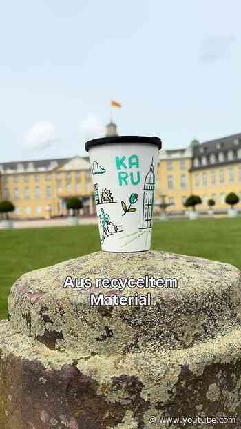 Der Fächer Becher #visitkarlsruhe