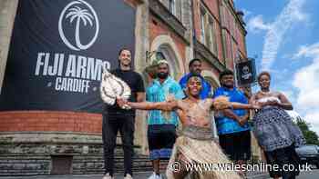 Cardiff pub transformed by Fiji's rugby team and given new name