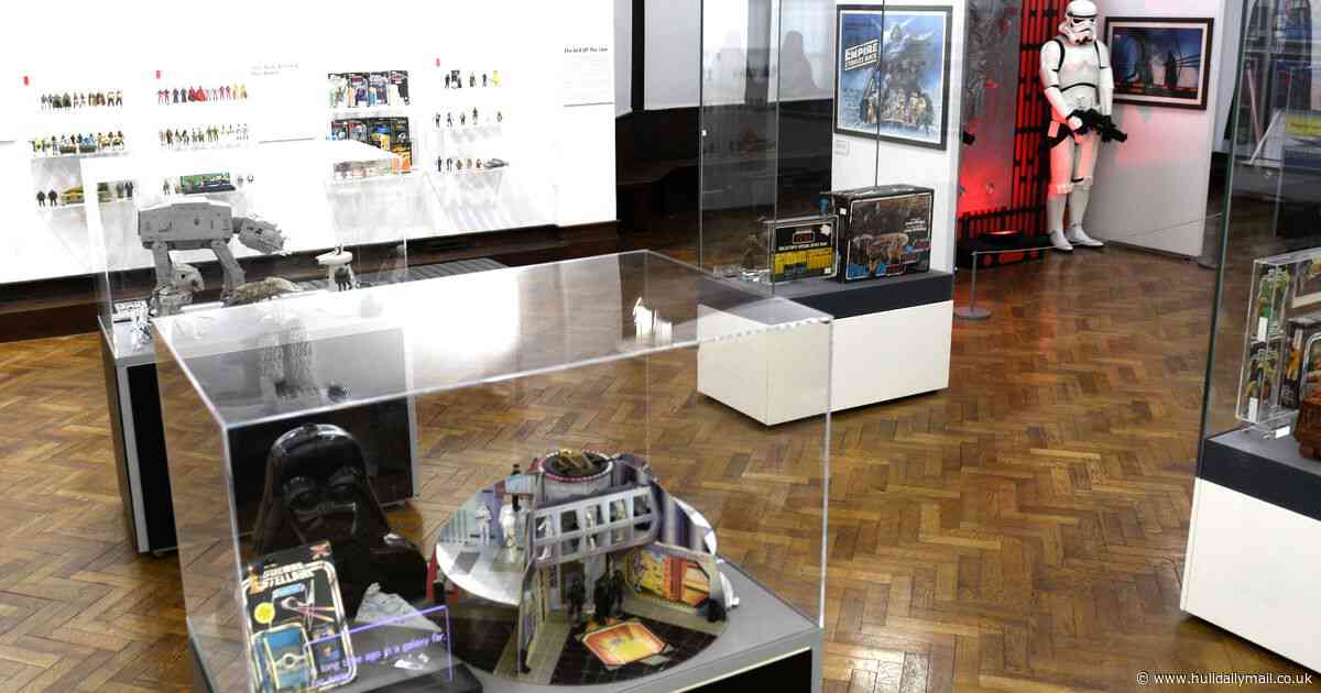The force is strong at Beverley Art Gallery with huge collection of vintage Star Wars posters and toys