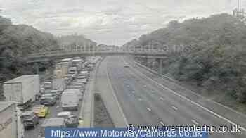 M6 live as drivers face 90 minute delays after fuel tanker crash