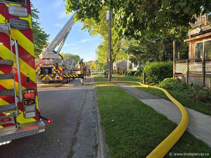 No injuries reported in Sombra house fire: St. Clair Township Fire Department