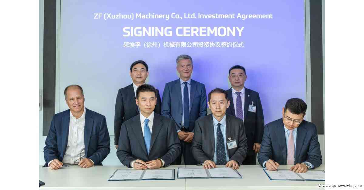 XCMG Group y ZF crean una empresa conjunta de maquinaria agrícola
