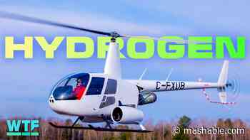 Hydrogen-powered helicopter makes first piloted flight