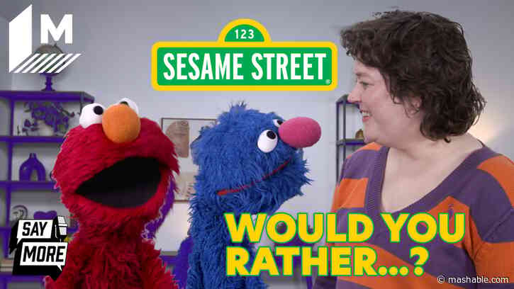 Grover and Elmo Play Would You Rather on Say More