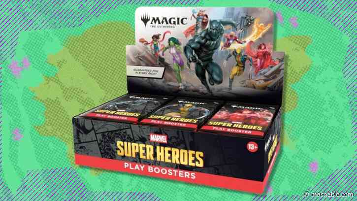 Preorder the Magic: The Gathering Marvel Super Heroes Play Booster Box at its lowest price yet