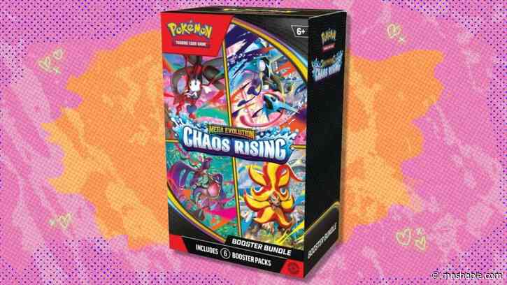 The Pokémon TCG Chaos Rising Booster Bundle is now well under $60 on Amazon