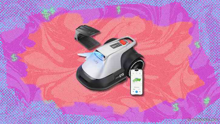 The Eufy Robot Lawn Mower E15 is at its lowest-ever price at Amazon