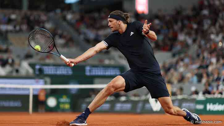 How to watch Mensik vs. Zverev in the French Open online for free