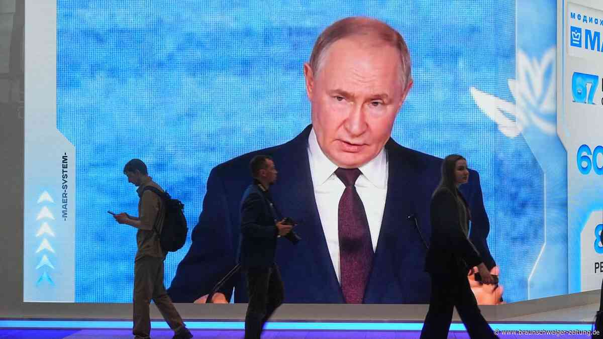Putin gibt sich siegessicher – und hält an Donbass-Forderung fest