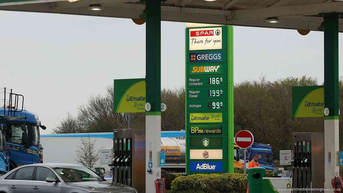 The cheapest place to get petrol and diesel in Greater Manchester today - Friday, June 5