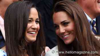 Pippa Middleton is all legs in summer dress as she battles beating sun alongside Kate Middleton