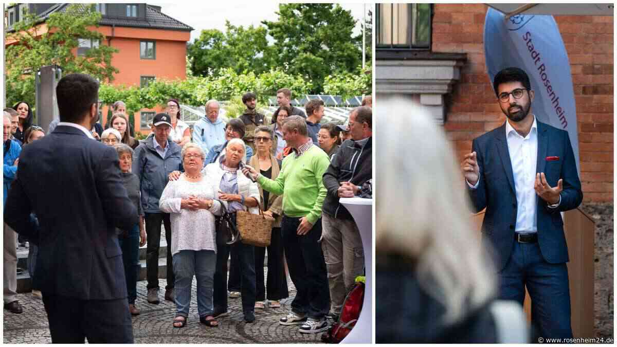 Erstes Community-Event in Rosenheim: OB Erdogan diskutiert mit Bürgern – was viele überraschte