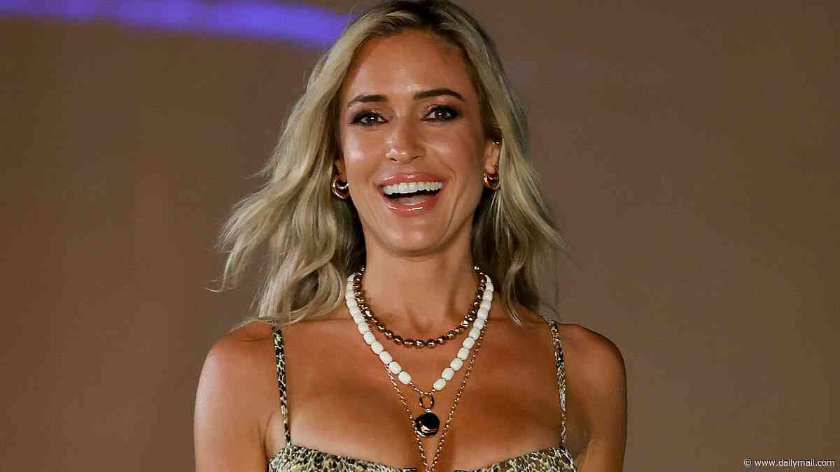 Kristin Cavallari models a tiny thong bikini in Mexico after her grueling workout secrets are revealed