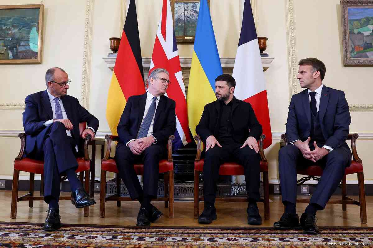 Merz, Starmer, Macron wollen mit Selenskyj in London beraten