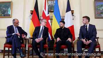 Merz, Starmer, Macron wollen mit Selenskyj in London beraten
