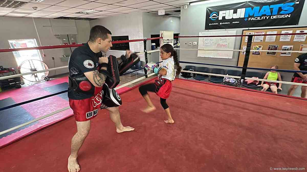 9-year-old Pinellas County girl represents Team USA at Muay Thai World Championships