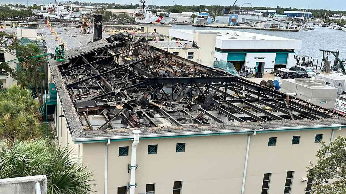 Samples recovered from USF Marine Science Lab fire