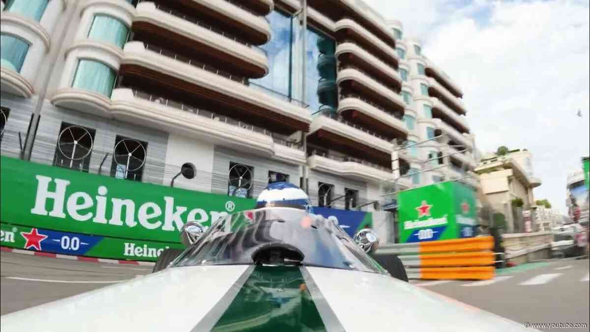On board the M2B with Mika Häkkinen in Monaco | McLaren Racing