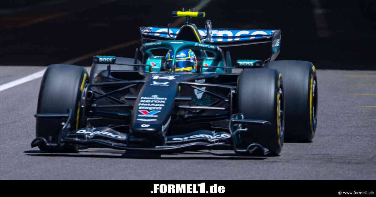 Hinterachse bei Aston streikt: Alonso mit Problemen im Training