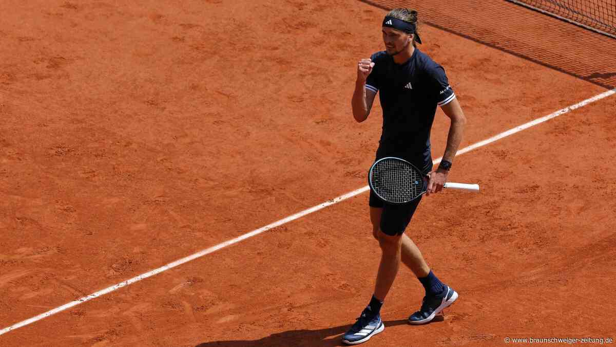 French Open live! Zverev breakt in Satz 4 und hat das Finale dicht vor Augen