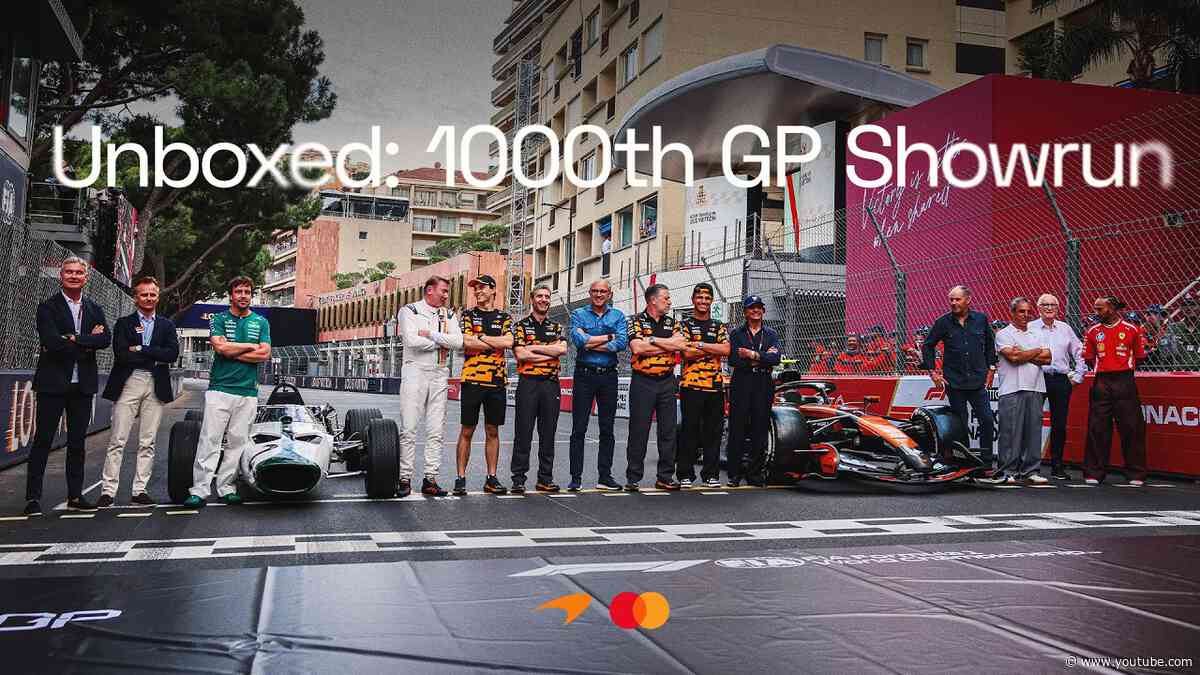 Unboxed: McLaren Racing celebrate their 1000th GP in Monaco | McLaren Racing