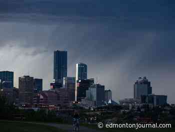 Edmonton weather: Severe thunderstorms could bring hail, heavy rain