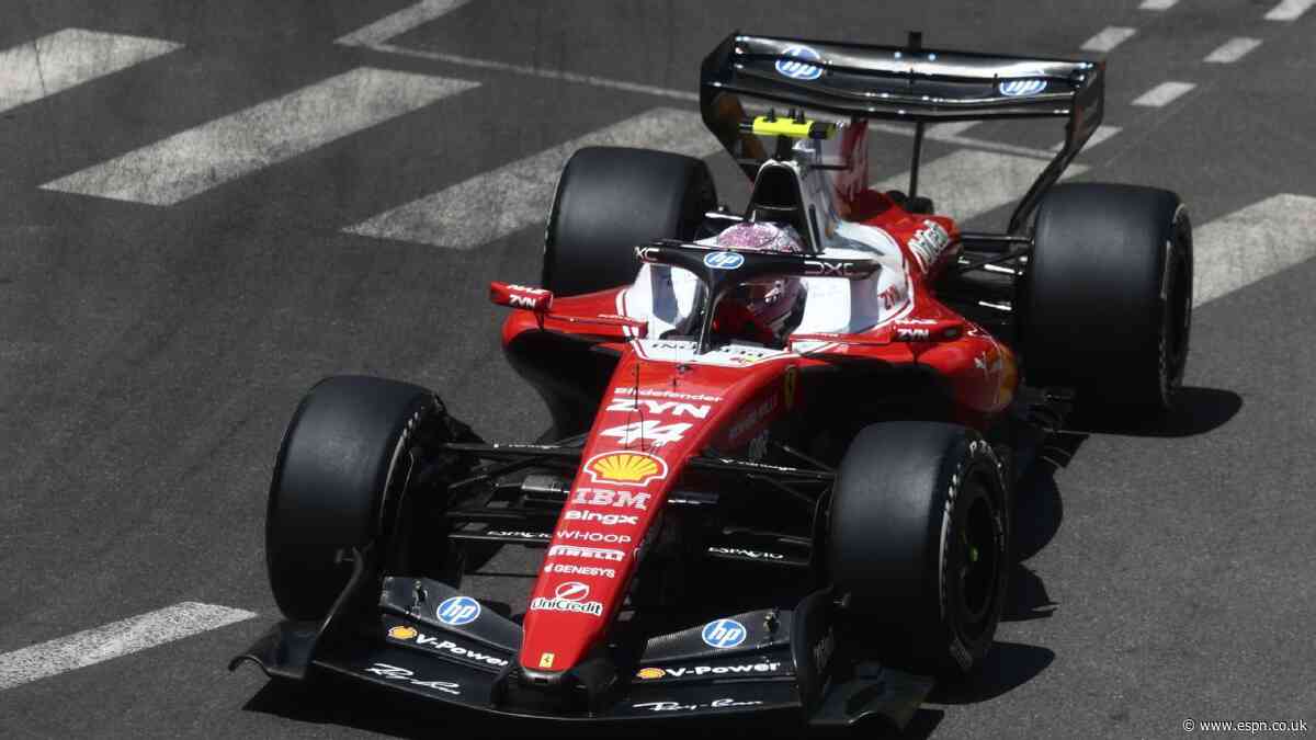 Hamilton sets the pace in second practice