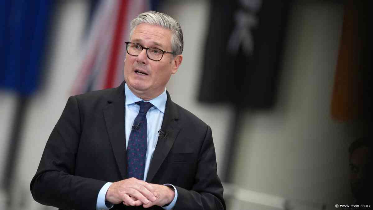 Starmer slams FIFA over WCup reusable bottle ban