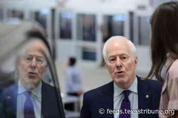 Eight Senate Republicans broke ranks this week. John Cornyn, spurned by Trump in his primary, didn’t.