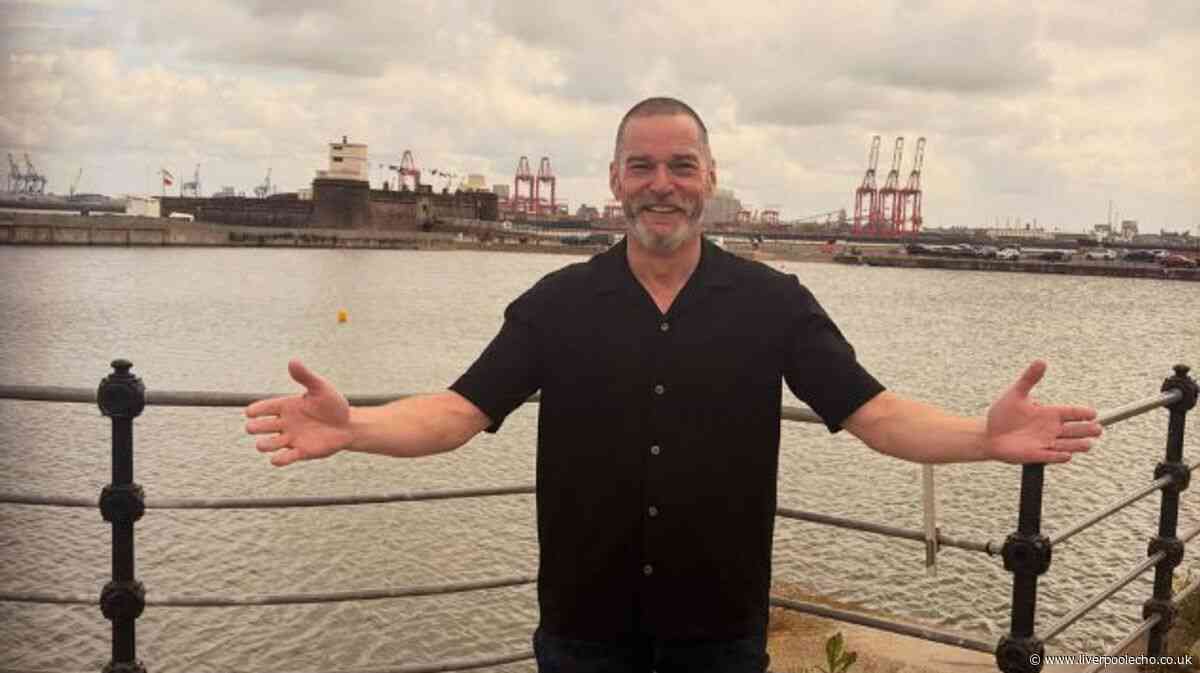 Fred Sirieix sends message to fans as he arrives in Merseyside