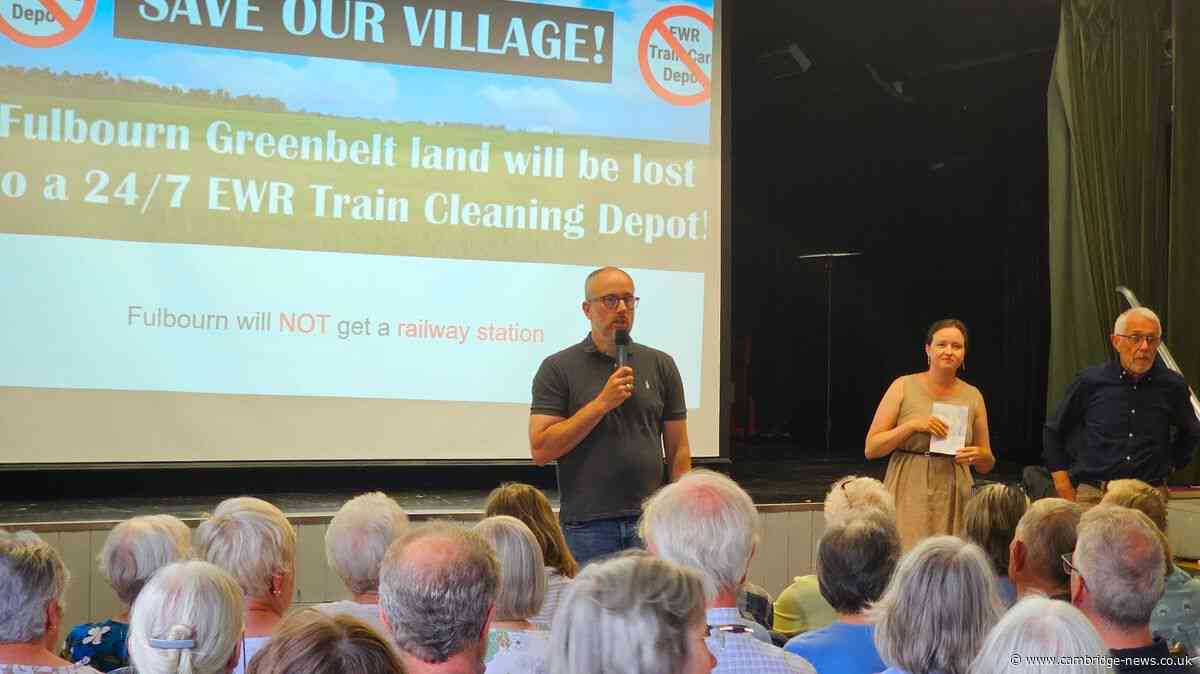 East West Rail train depot plans slammed as locals say 'whole thing needs cancelling'
